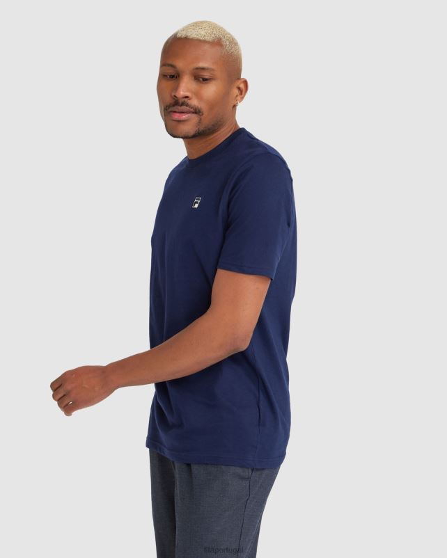 PPH0J2323 marinha FILA camiseta fila masculina lattie azul marinho