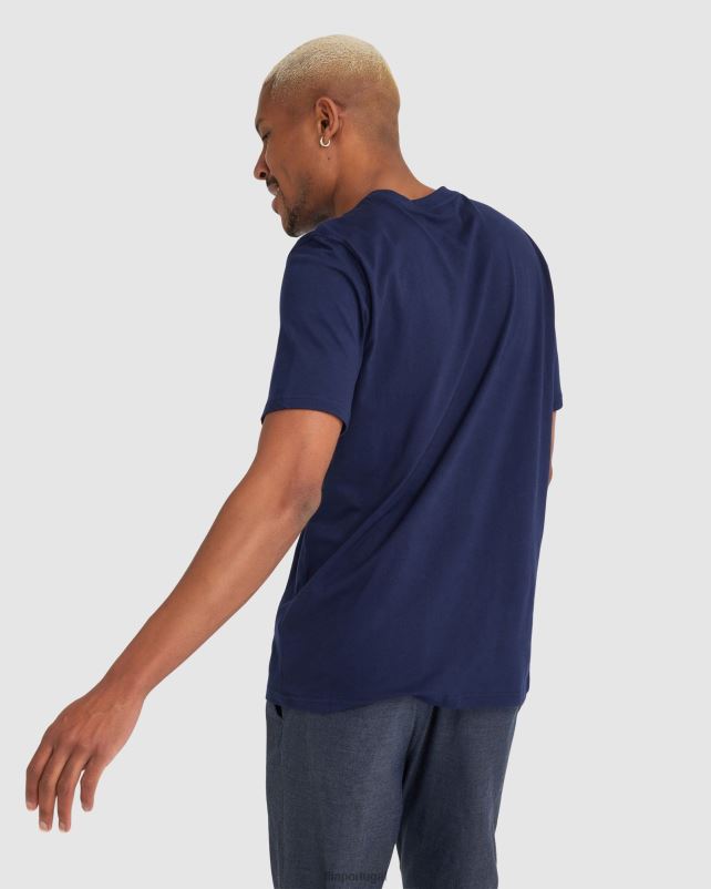 PPH0J2326 marinha FILA camiseta fila cedrick masculina