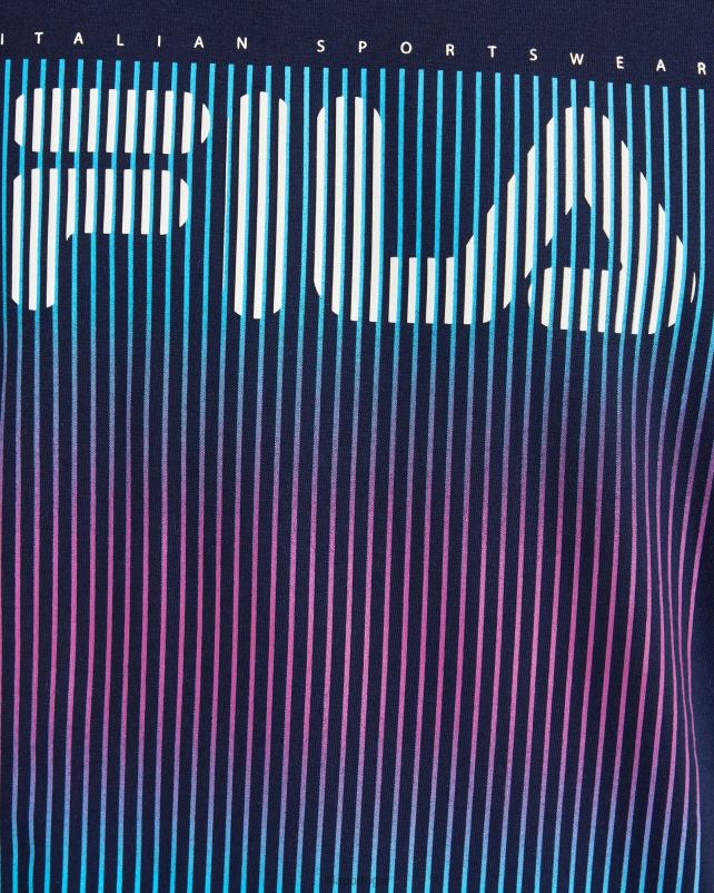 PPH0J2326 marinha FILA camiseta fila cedrick masculina