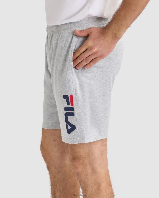 PPH0J2327 mármore cinza FILA short unissex boston cinza marle fila