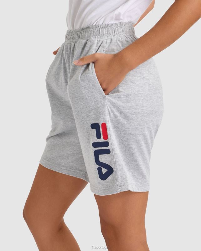 PPH0J2327 mármore cinza FILA short unissex boston cinza marle fila