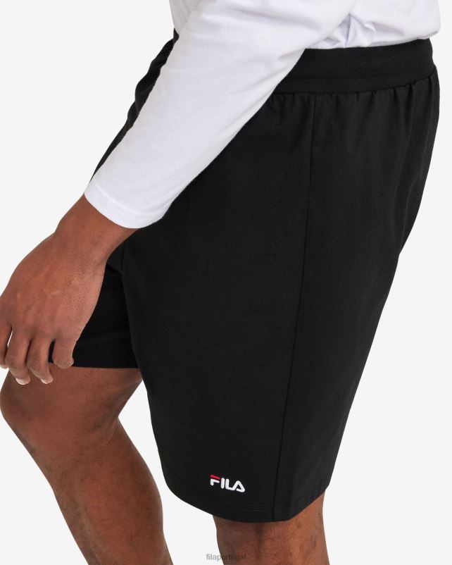 PPH0J2331 preto FILA short fila masculino básico preto
