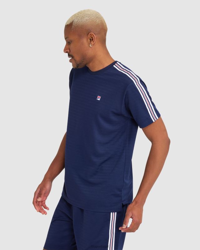 PPH0J2339 nova marinha FILA camiseta pablo masculina nova fila azul