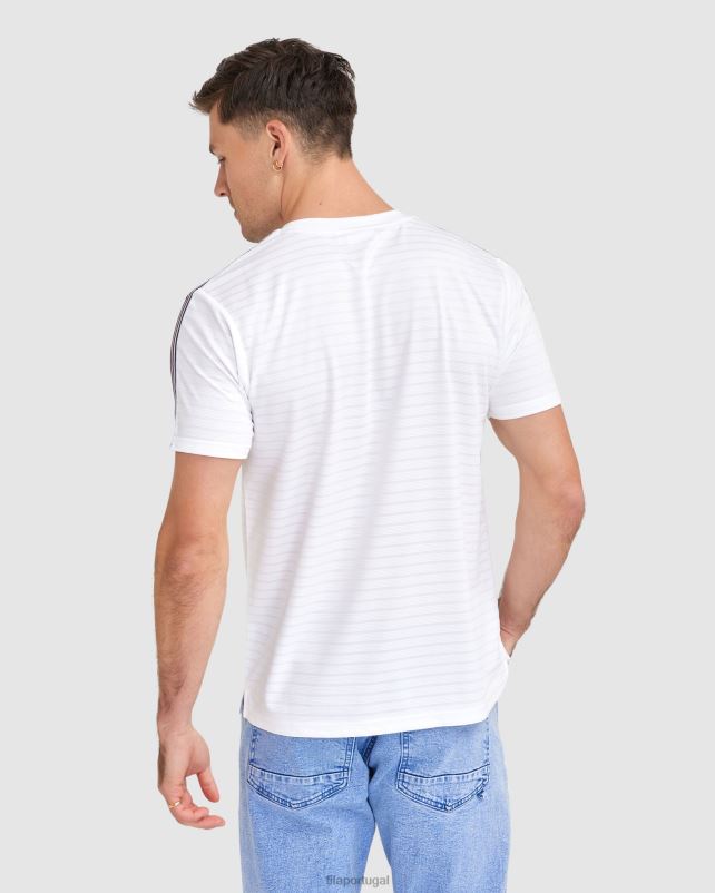 PPH0J2340 branco FILA camiseta fila pablo masculina branca