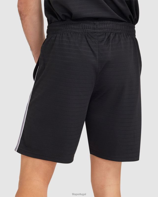 PPH0J2341 preto FILA short fila pablo masculino preto