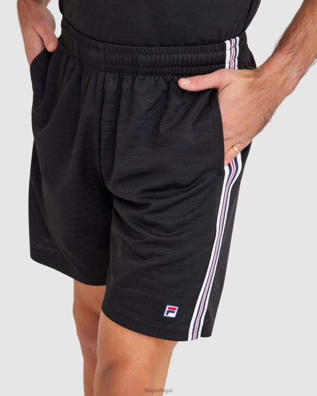 PPH0J2341 preto FILA short fila pablo masculino preto