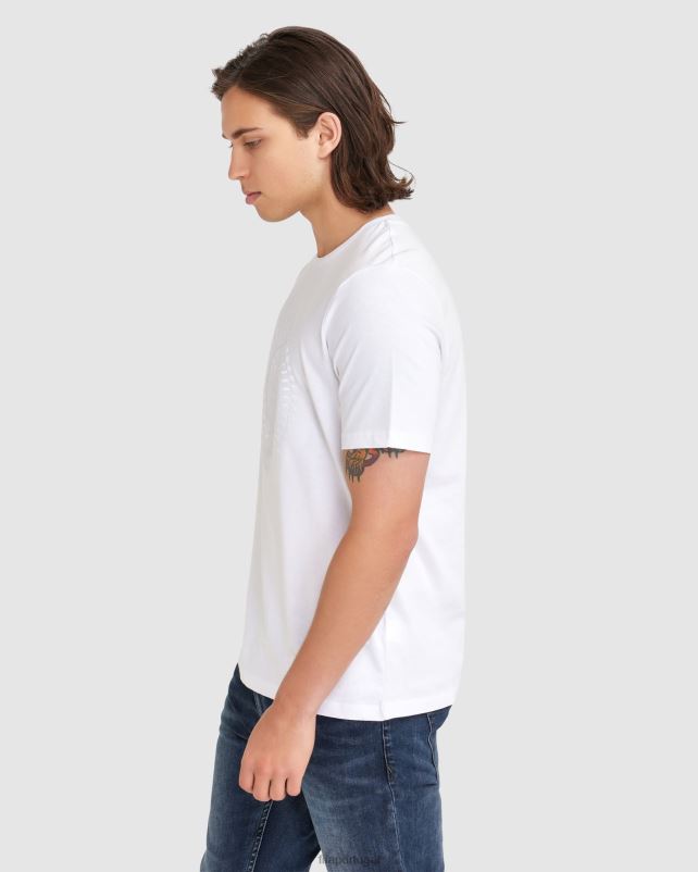 PPH0J2349 branco FILA camiseta fila ravi masculina branca