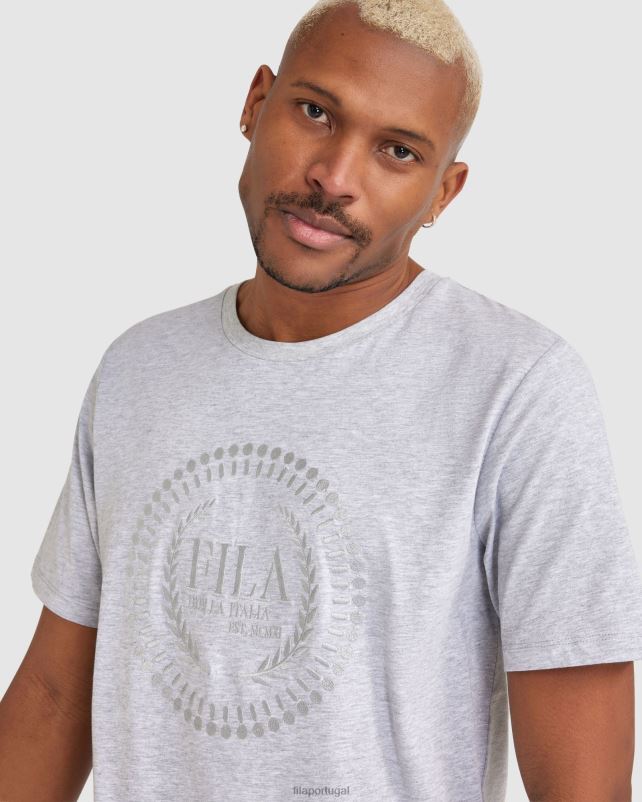 PPH0J2350 mármore cinza FILA camiseta fila ravi masculina cinza marle