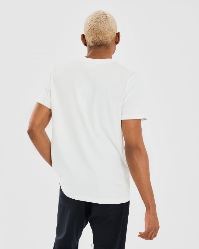 PPH0J2356 branco FILA camiseta fila branca masculina