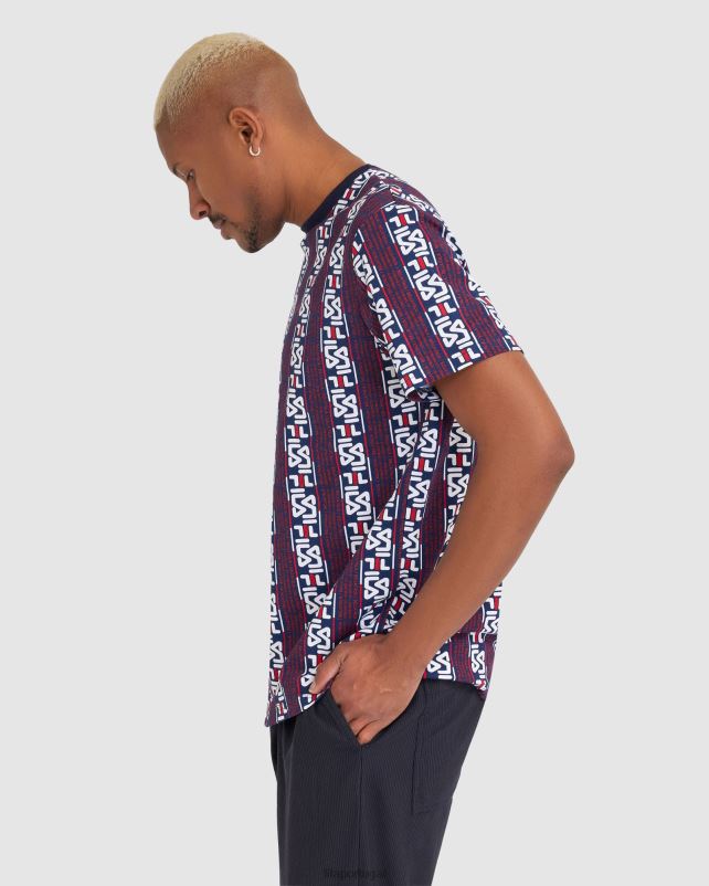 PPH0J2370 nova marinha FILA camiseta harrison fila masculina