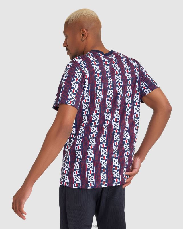 PPH0J2370 nova marinha FILA camiseta harrison fila masculina