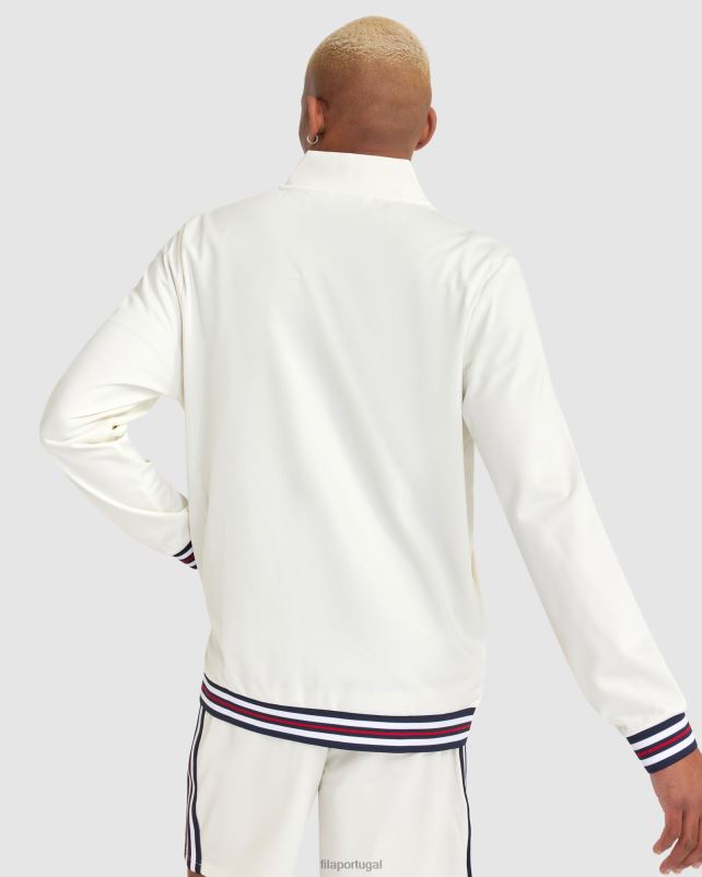 PPH0J2383 branco FILA jaqueta fila wyatt masculina branca
