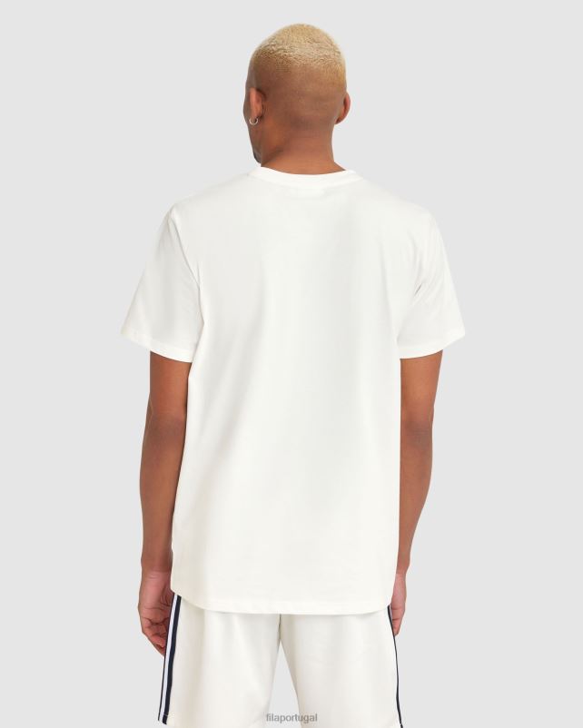 PPH0J2386 branco FILA camiseta fila wyatt masculina branca