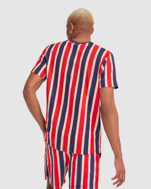 PPH0J2389 nova marinha FILA camiseta fila jett masculina