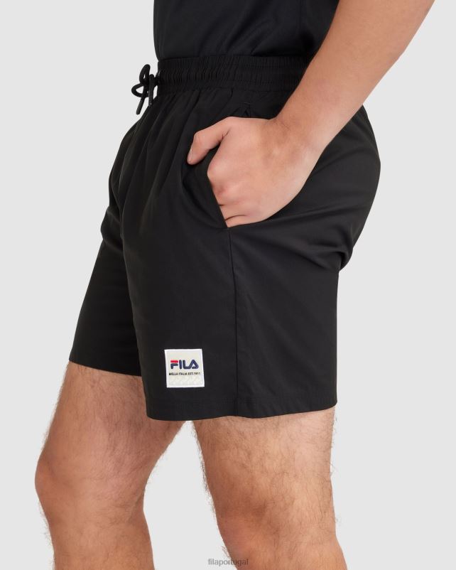 PPH0J2397 preto FILA short fila masculino preto
