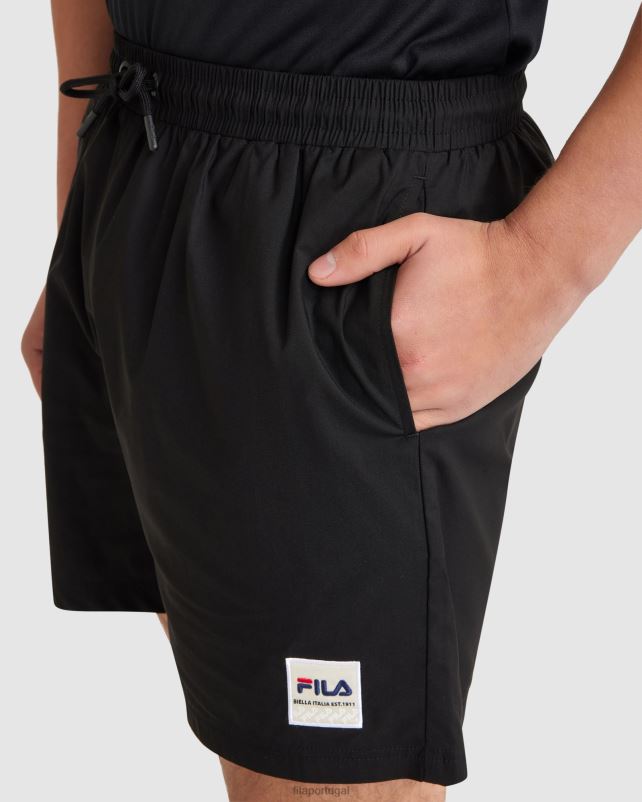PPH0J2397 preto FILA short fila masculino preto
