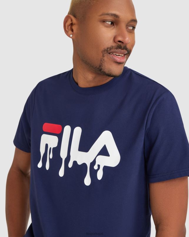 PPH0J2402 nova marinha FILA camiseta matthew masculina fila new navy