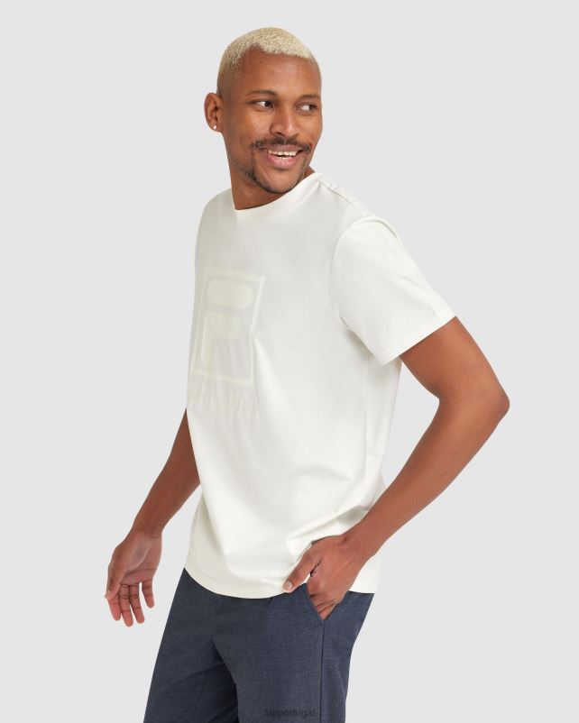 PPH0J2403 branco FILA camiseta fila masculina branca