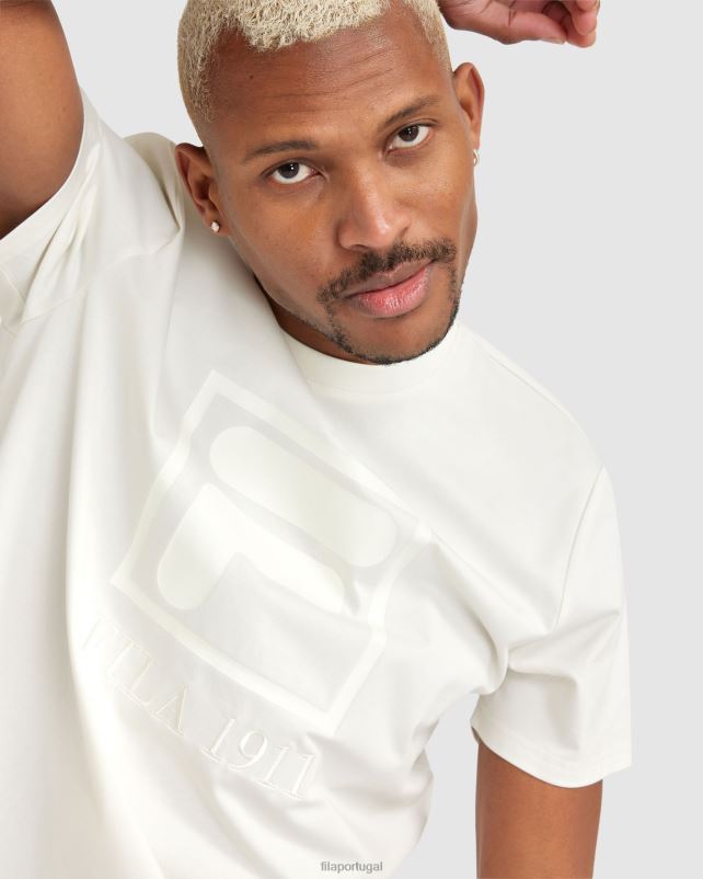 PPH0J2403 branco FILA camiseta fila masculina branca