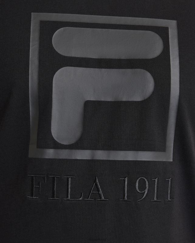 PPH0J2406 preto FILA camiseta fila masculina preta