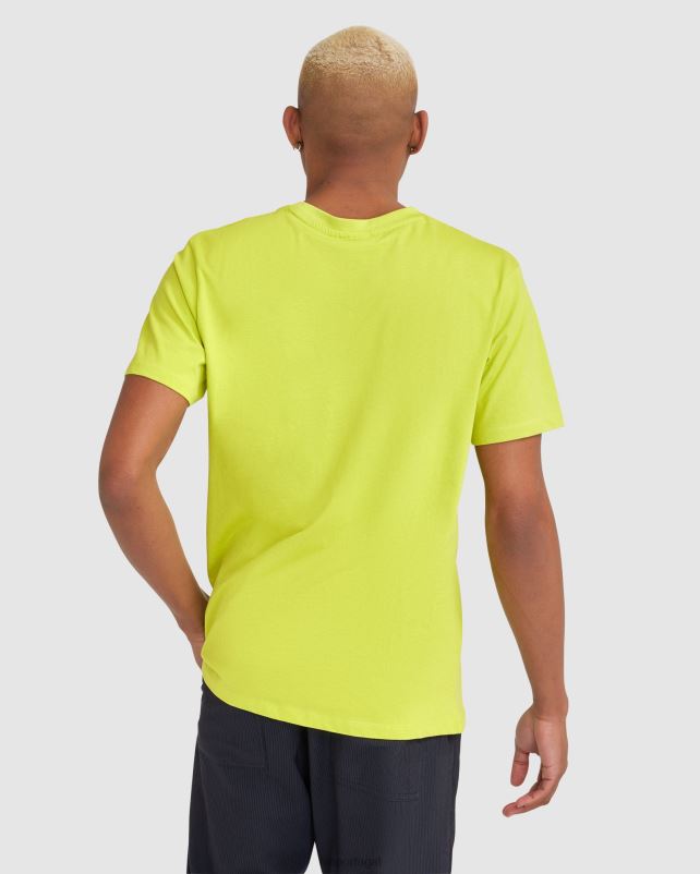 PPH0J2412 verde cítrico FILA camiseta fila verde cian masculina