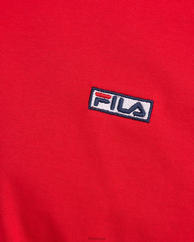 PPH0J2413 vermelho FILA camiseta fila masculina vermelha