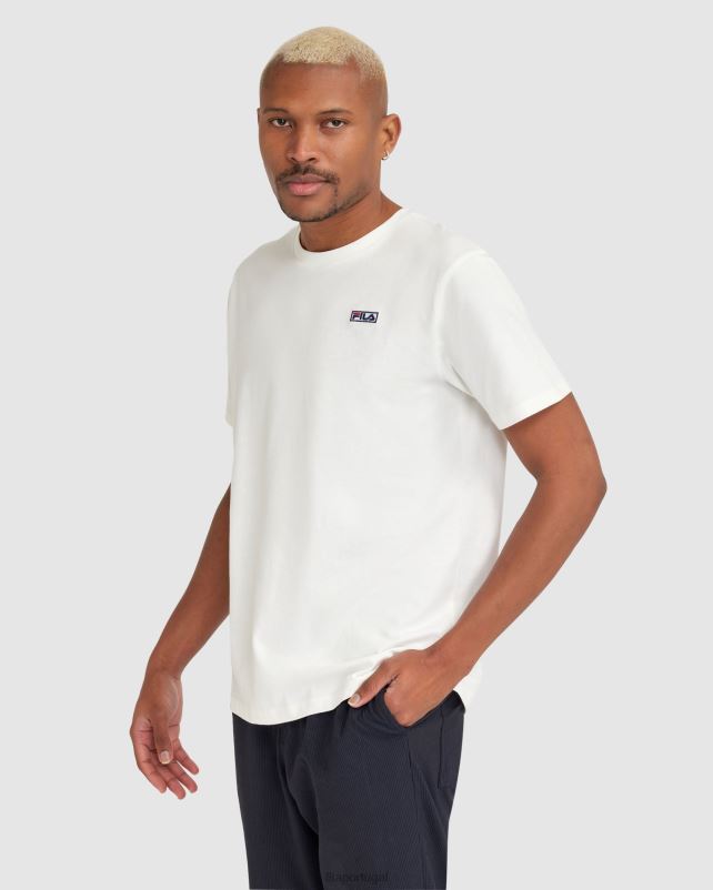 PPH0J2415 branco FILA camiseta fila masculina branca