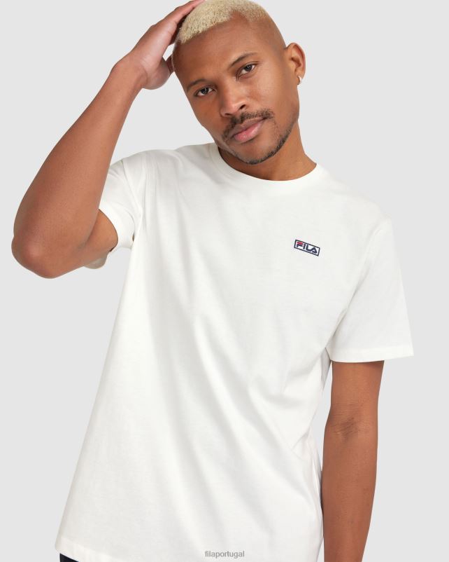 PPH0J2415 branco FILA camiseta fila masculina branca
