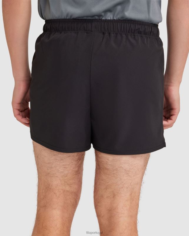 PPH0J2420 preto FILA short fila caleb run masculino preto
