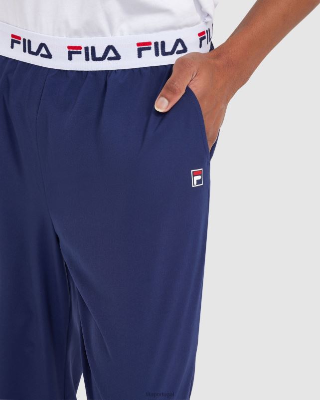 PPH0J2424 nova marinha FILA calça fila 3/4 wade masculina
