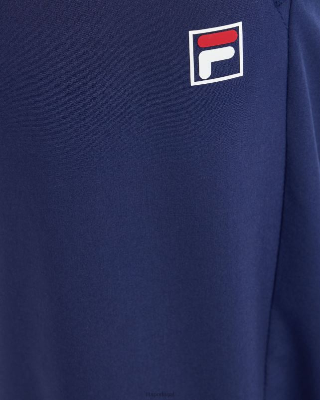 PPH0J2424 nova marinha FILA calça fila 3/4 wade masculina