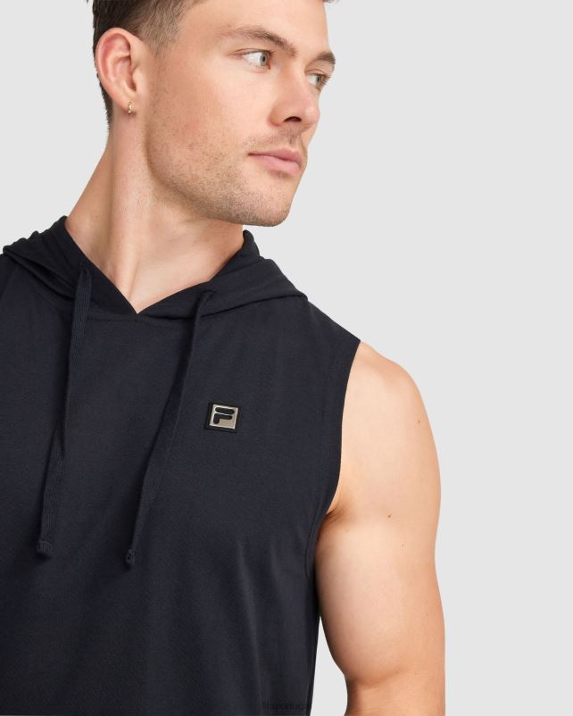 PPH0J2426 preto FILA regata com capuz blake masculina fila preta