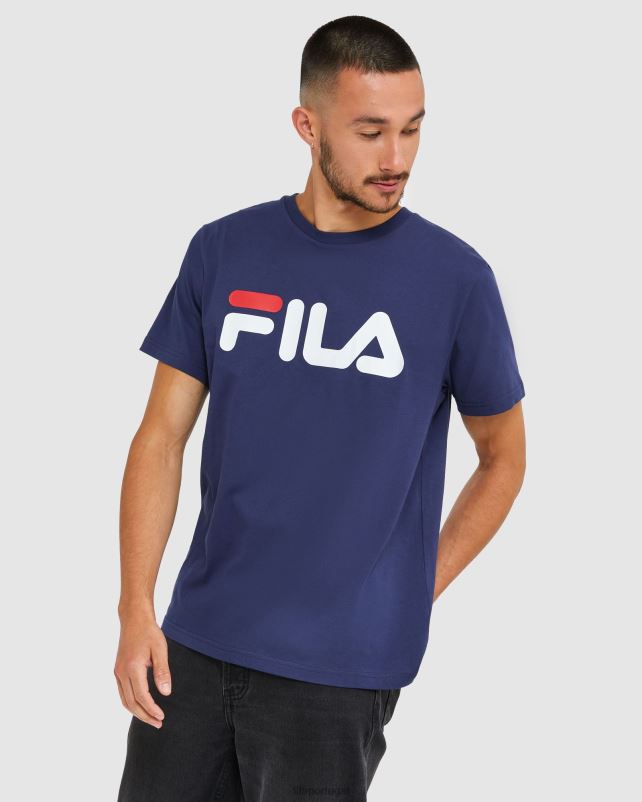 PPH0J2437 nova marinha FILA camiseta fila classic unissex
