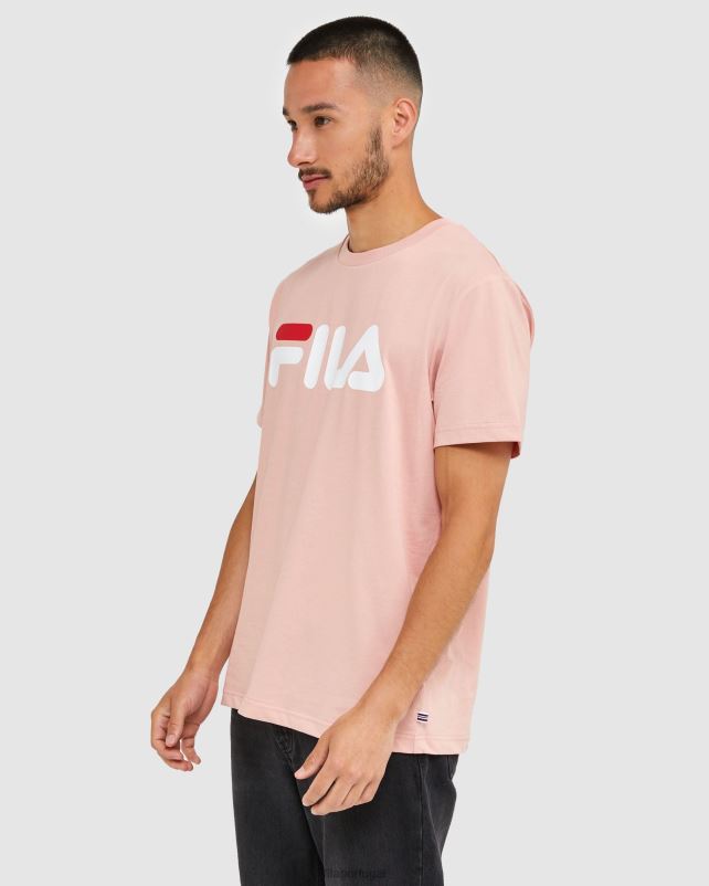 PPH0J2443 rosa suave FILA camiseta fila classic unissex rosa