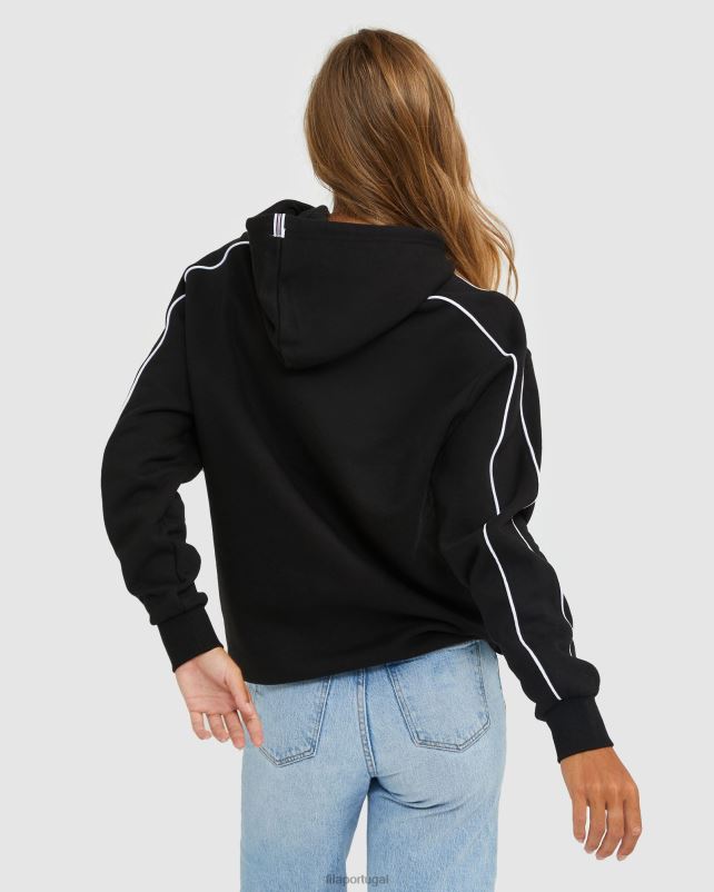 PPH0J2446 preto FILA moletom fila preto unissex