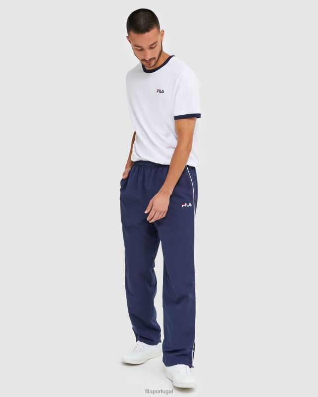 PPH0J2450 nova marinha FILA calça clássica masculina de microfibra fila new navy