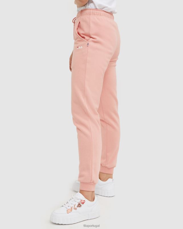 PPH0J2456 rosa suave FILA calça clássica unissex fila mellow rose