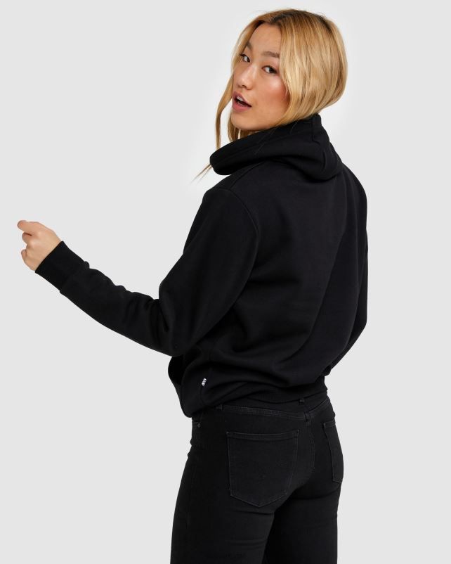 PPH0J2459 preto FILA capuz clássico unissex 2 preto fila