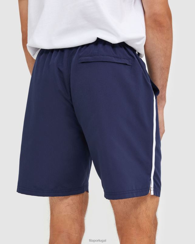 PPH0J2460 nova marinha FILA novo short de microfibra masculino clássico azul marinho fila