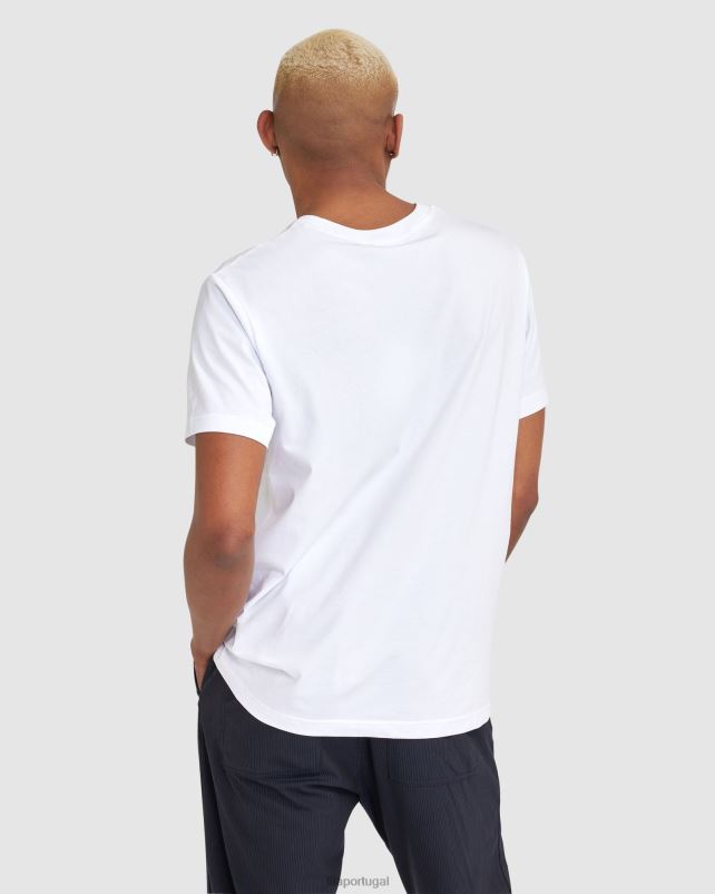 PPH0J2465 branco FILA camiseta clássica unissex fila 2 branca