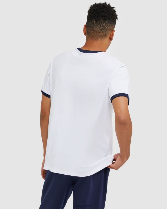 PPH0J2476 branco FILA camiseta fila branca clássica masculina