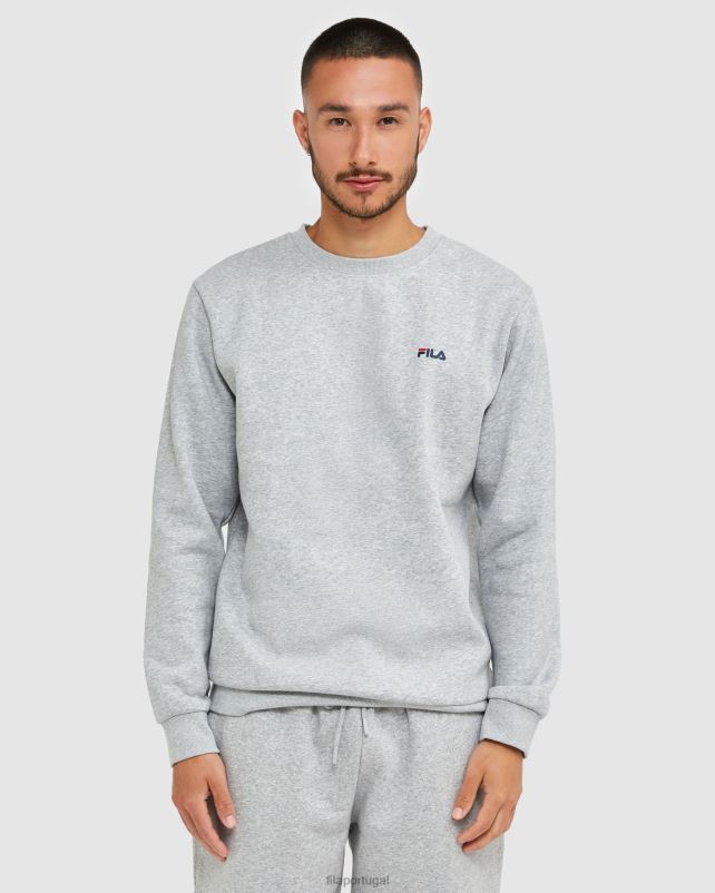 PPH0J2485 mármore prateado FILA fila classic unissex tripulação 2 prata marle