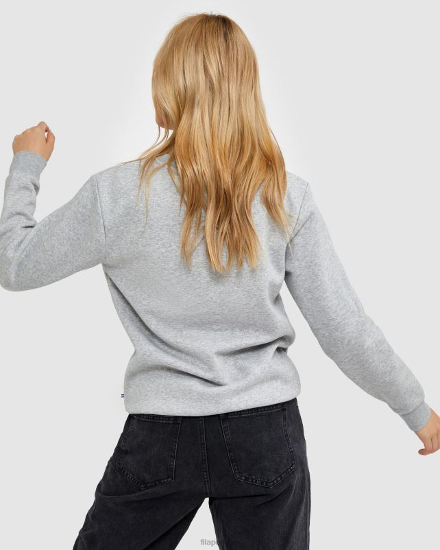 PPH0J2485 mármore prateado FILA fila classic unissex tripulação 2 prata marle