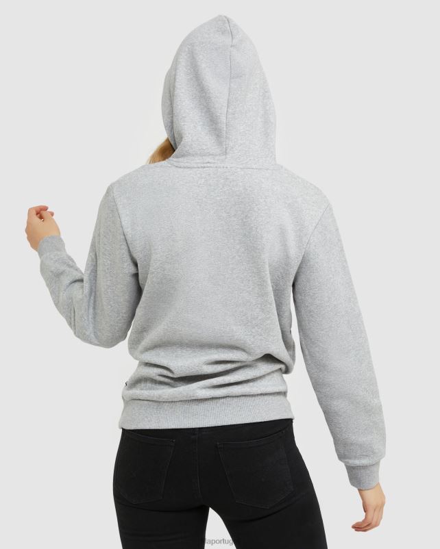 PPH0J2490 mármore prateado FILA silver marle classic unissex capuz fila