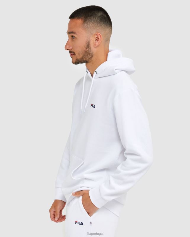 PPH0J2493 branco FILA capuz fila unissex branco 2
