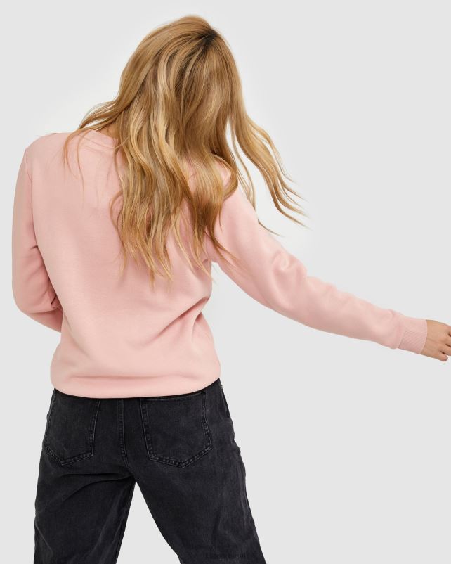 PPH0J2497 rosa suave FILA fila classic unissex crew 2 mellow rose