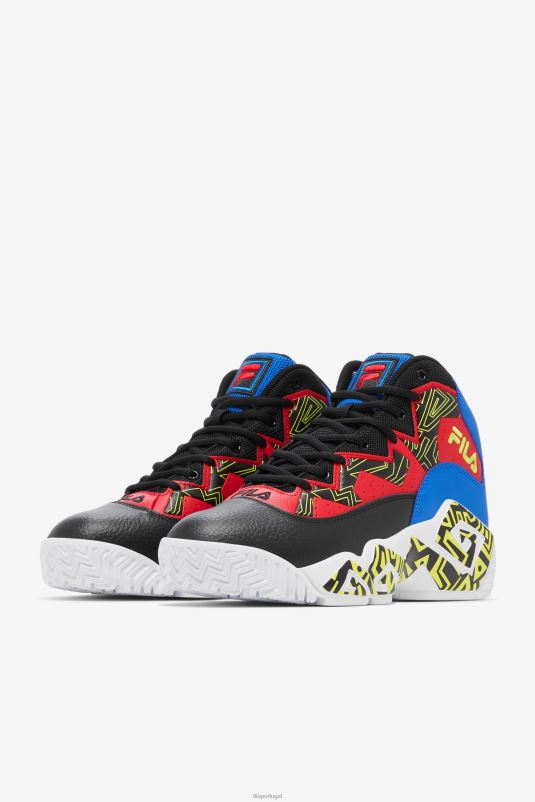 PPH0J25 preto/azul/vermelho FILA fila mb masculino preto/azul/vermelho