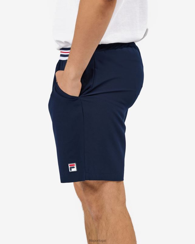 PPH0J2525 nova marinha FILA roger short novo fila azul marinho