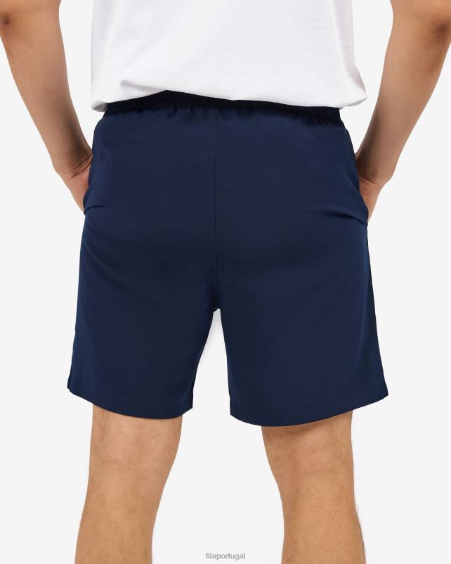 PPH0J2525 nova marinha FILA roger short novo fila azul marinho
