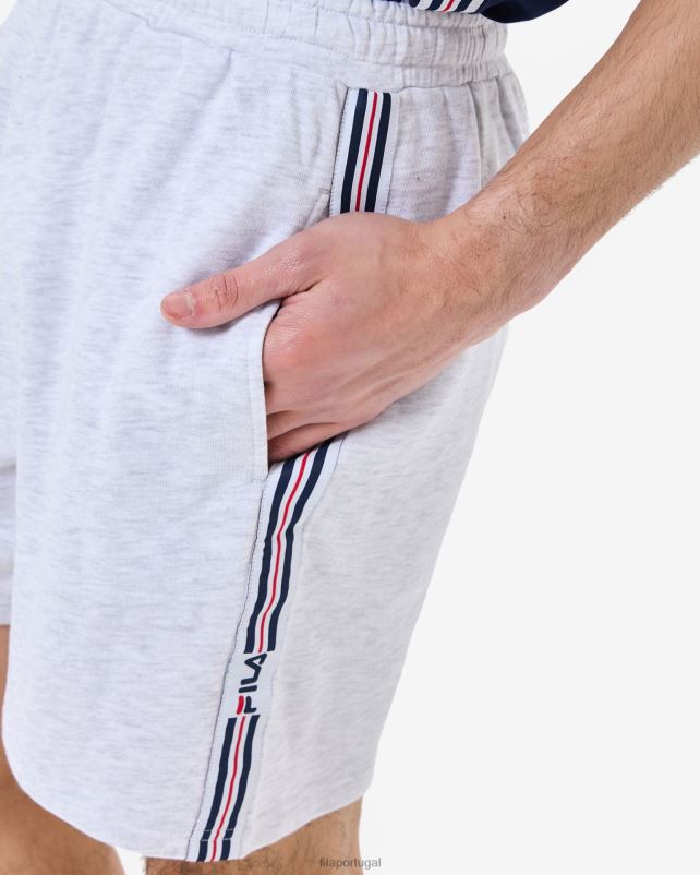 PPH0J2530 mármore cinza claro FILA short fila elias masculino cinza claro marle